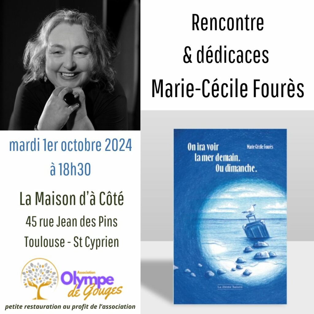 événement de lancement du livre de Marie-Cécile Fourès